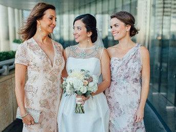 Different styles of mother of bride dresses