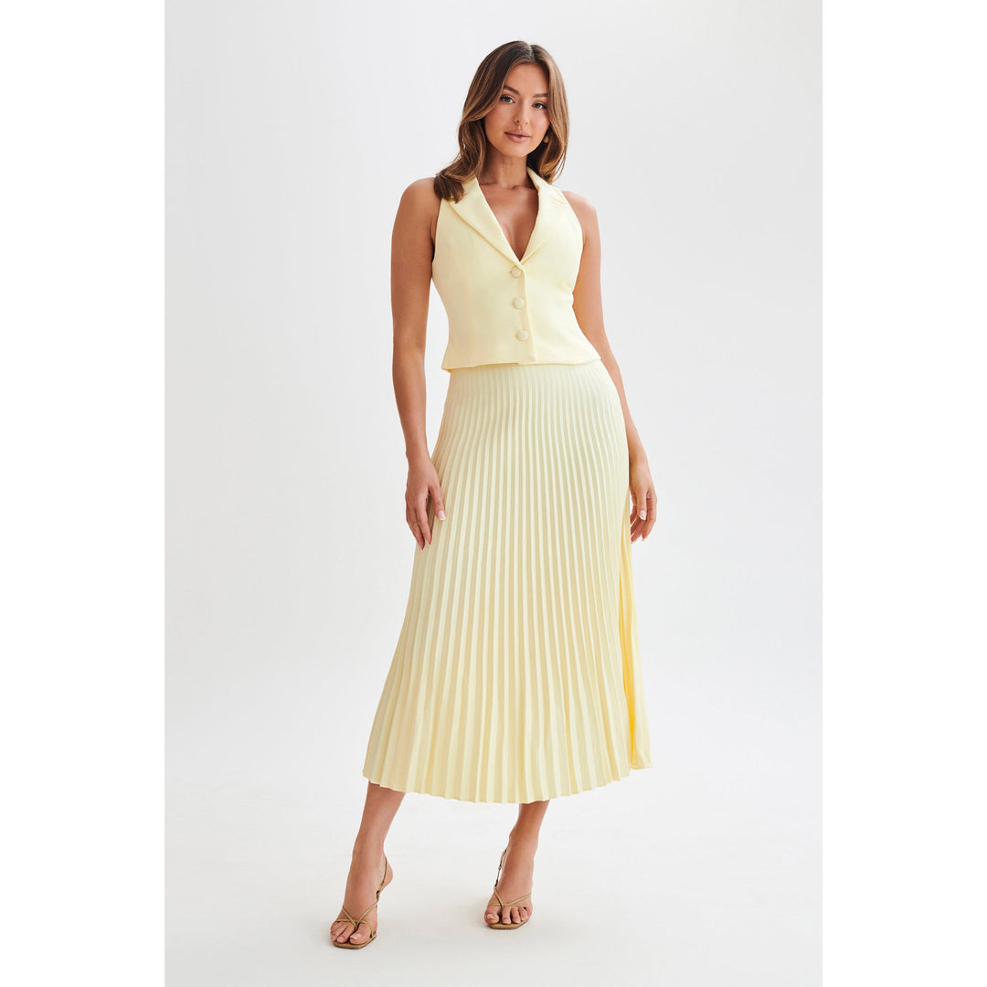 Summer Pleated Casual Skirt