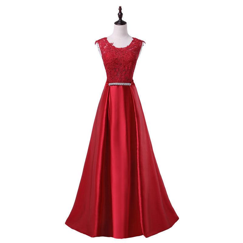 Elegant Long Chiffon evening dress