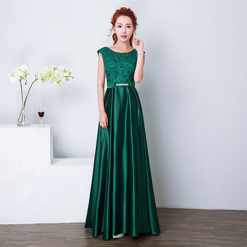 Elegant Long Chiffon evening dress