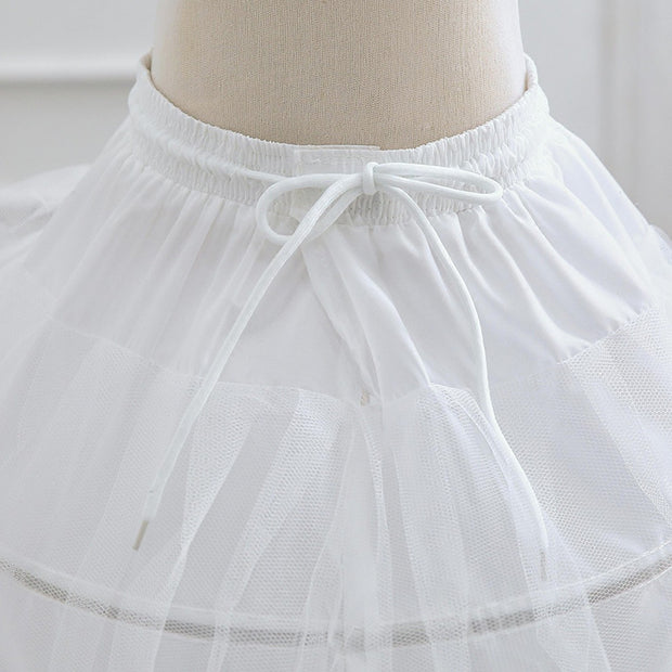 Double Steel Ring Short Adjustable Petticoat