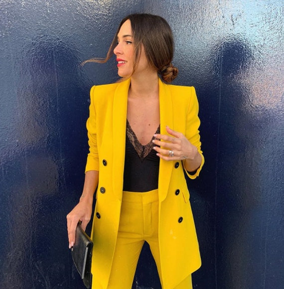 Blazer yellow jacket