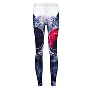 Printed fitness leggings ladies