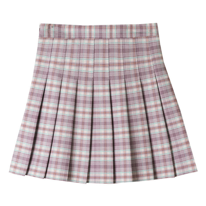 High Waist Pleated Skirt