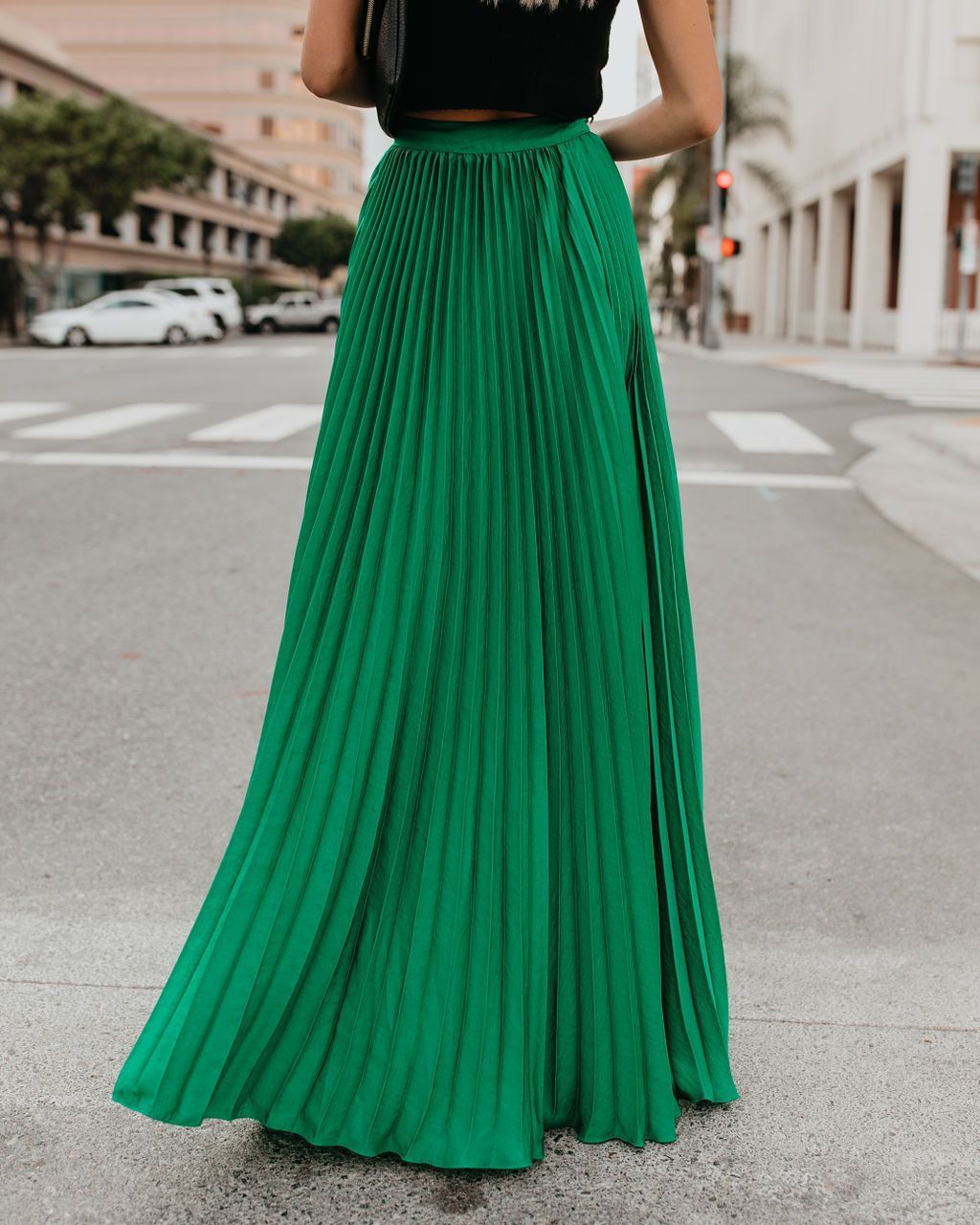 Fashion High Waist Long Skirt