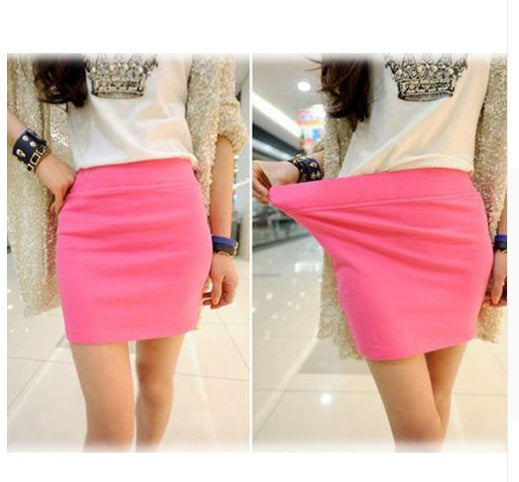 Women Hip Pencil High  Waist Skirt