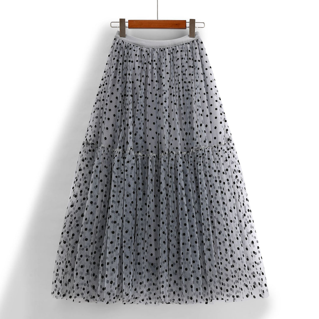 Polka Dot Tulle Skirt