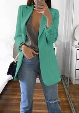 Lapel Slim Cardigan Temperament Blazer