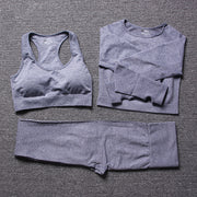 Exercise yoga three-piece set