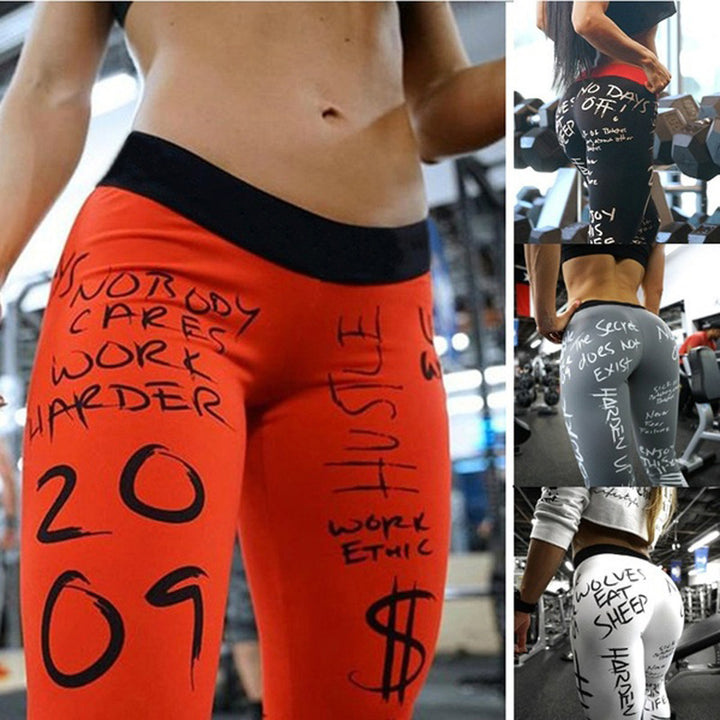 Printed Sexy Fitness Leggings