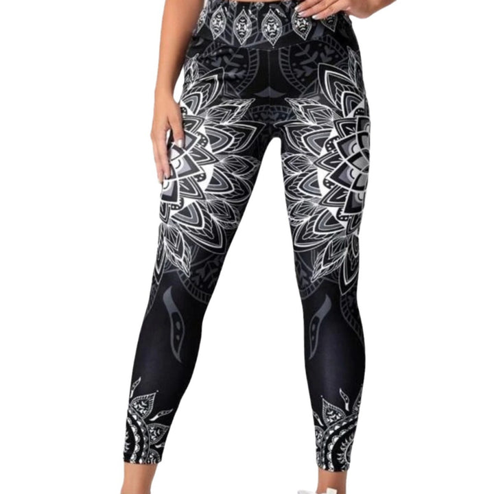 Ink Printing Yoga Leggings