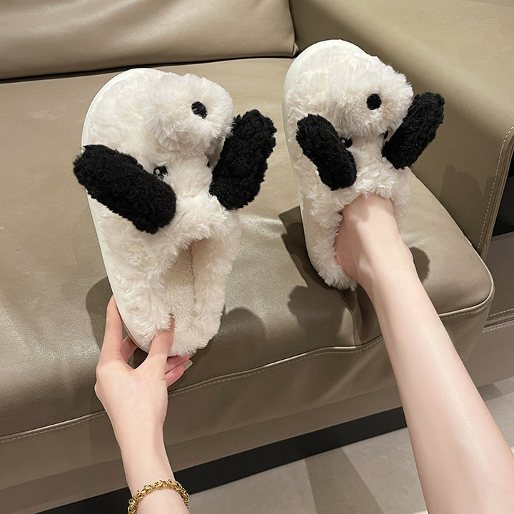 Fashion Home Puppy Cotton Slippers