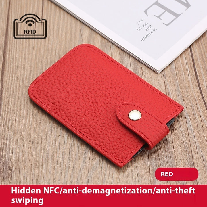 Portable Ultra-thin Change Stacking Pull-out Card Holder