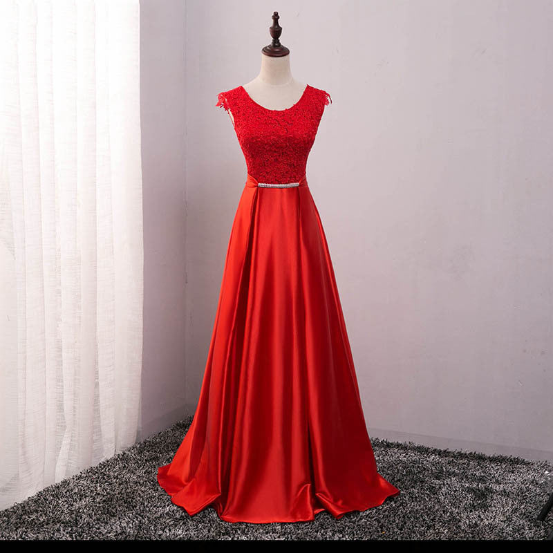 Elegant Long Chiffon evening dress