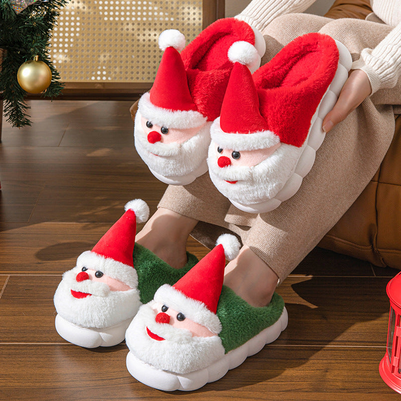 Santa Claus Home Thick-soled Non-slip Slippers