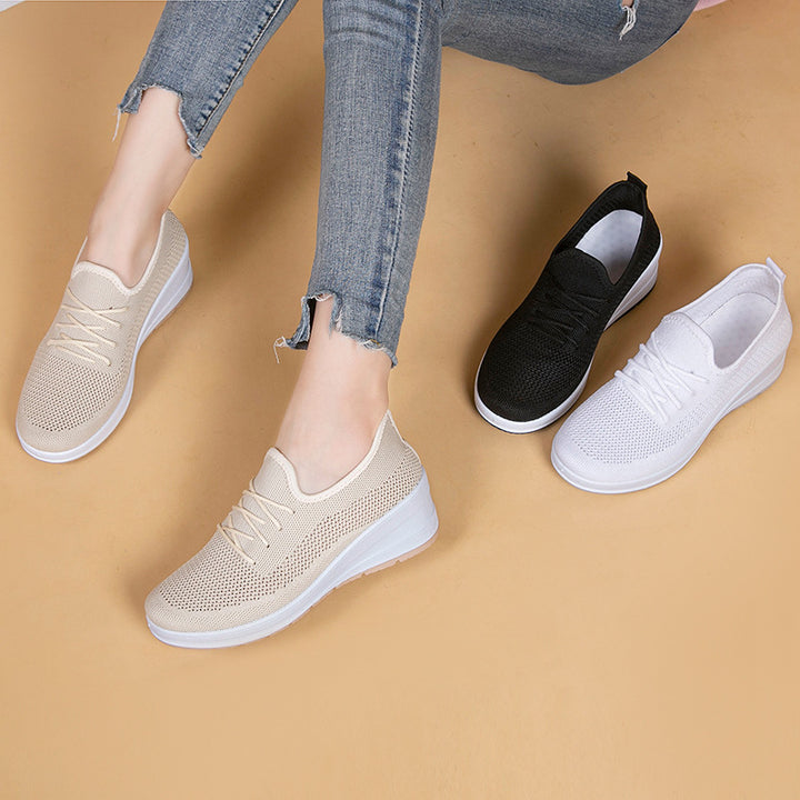 Women's Mesh Breathable Casual Platform Shoes