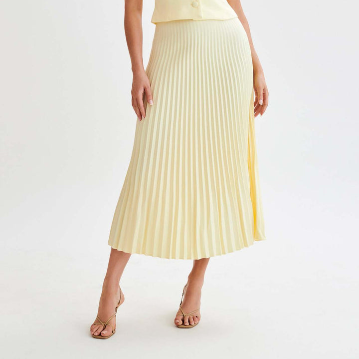 Summer Pleated Casual Skirt