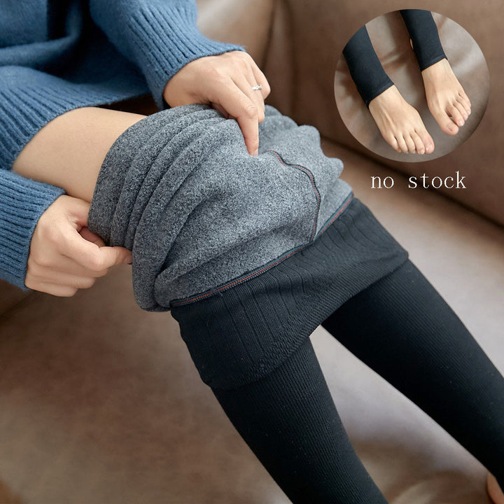 High Waist Winter Warm Stretch Leggings