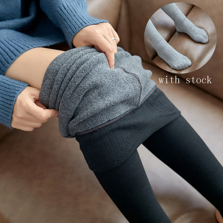 High Waist Winter Warm Stretch Leggings