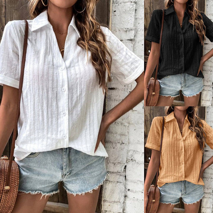 Women's Fashion Casual Button Shirt