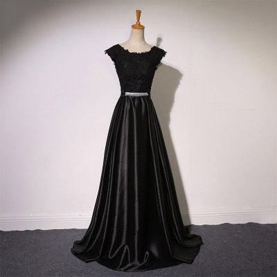 Elegant Long Chiffon evening dress