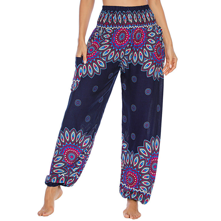 Women's Boho Casual Lantern Yoga Pants