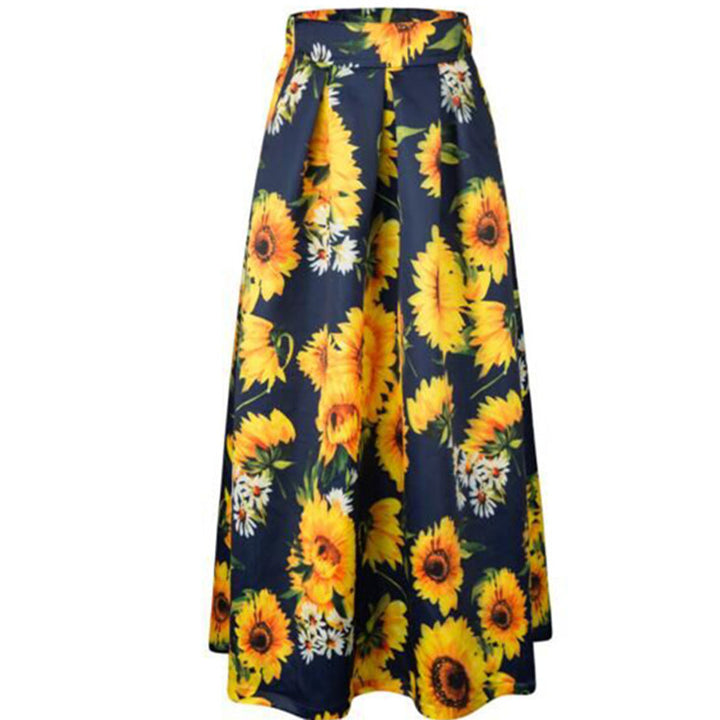 Large Swing High Waist A- Line Skirt