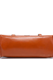 PU Leather Handbag with Tassels