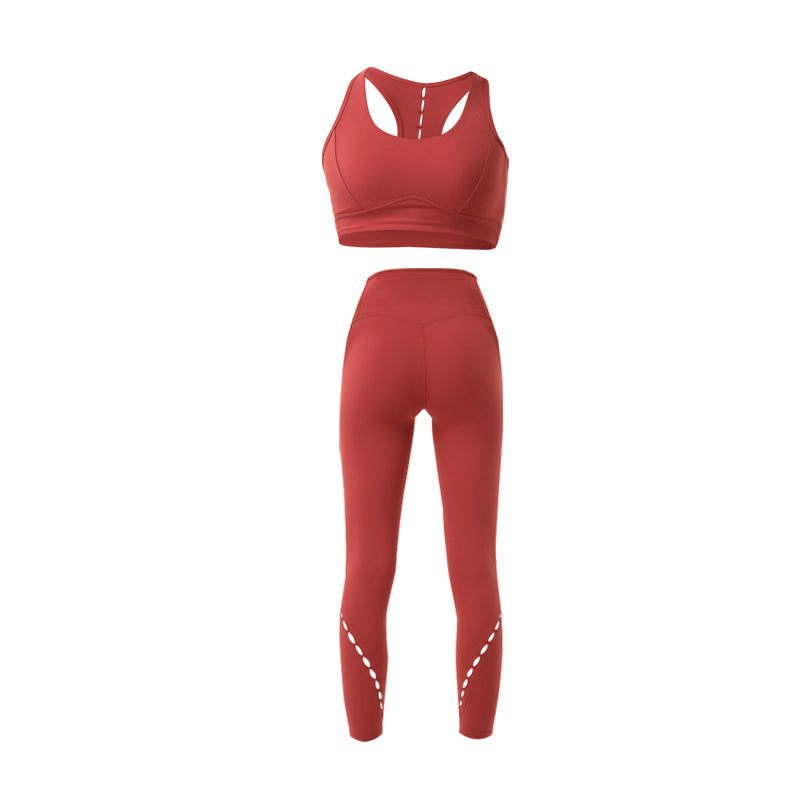 Beauty back fitness yoga set