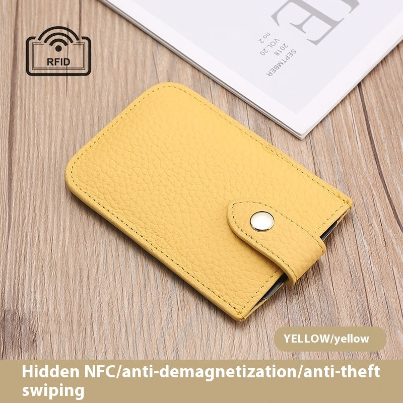 Portable Ultra-thin Change Stacking Pull-out Card Holder