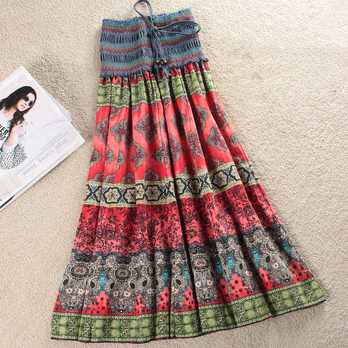 Boho Cashew skirt