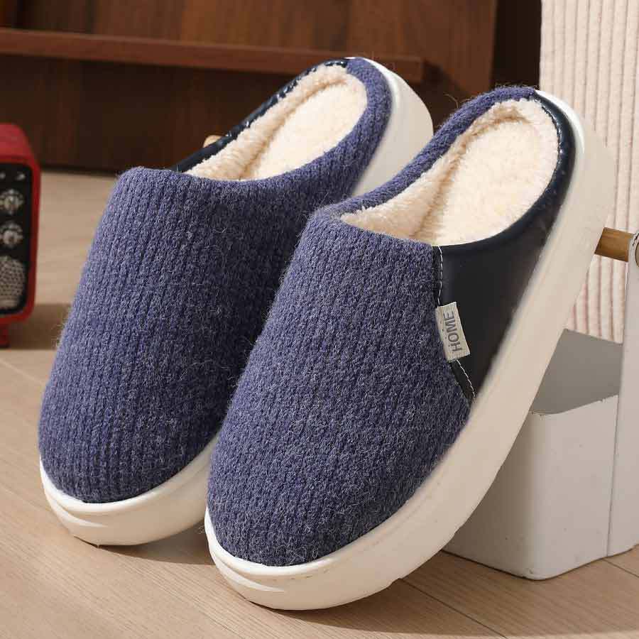 Warm Lightweight Thick Bottom Slip On Shoes