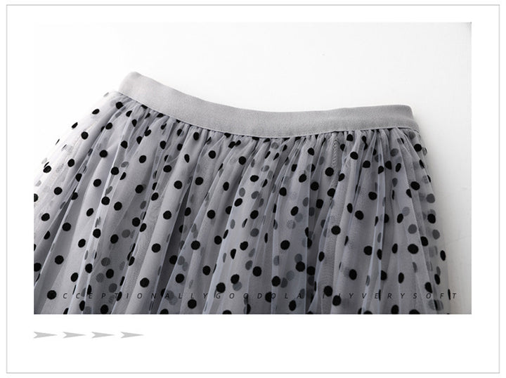 Polka Dot Tulle Skirt