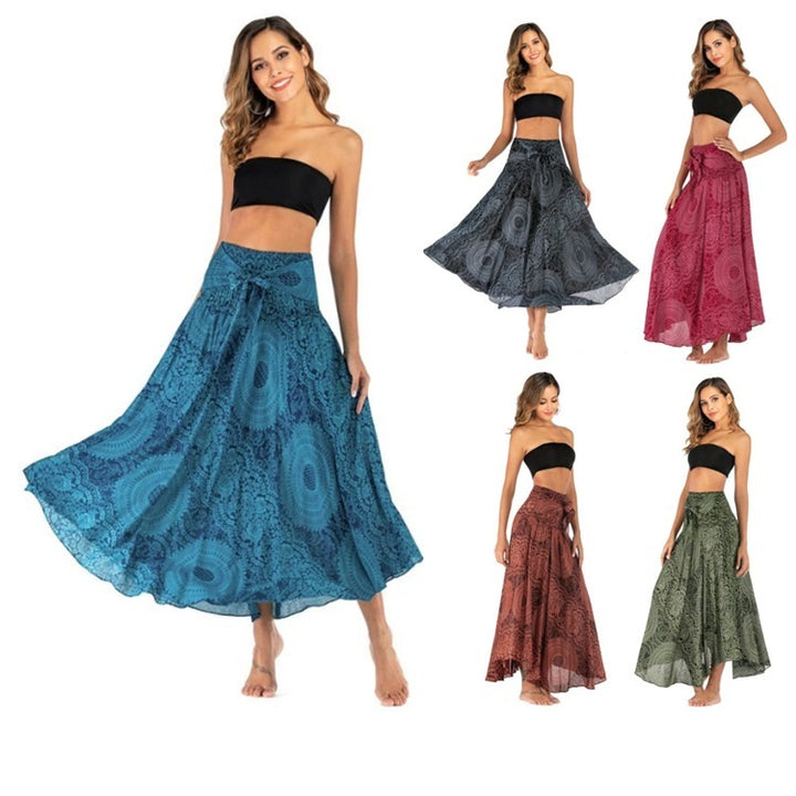 Ladies Fashion Swing Boho Skirt