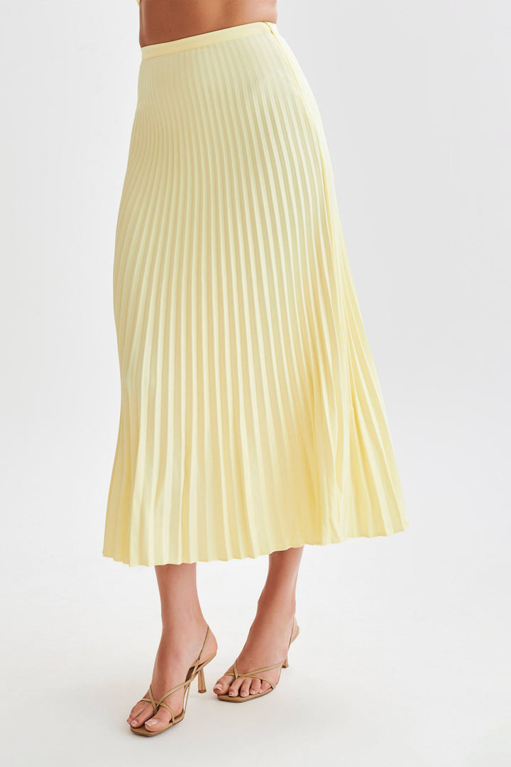 Summer Pleated Casual Skirt