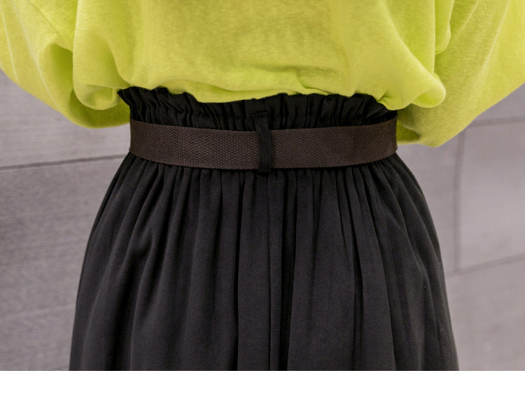 Mid-length Woolen Skirt