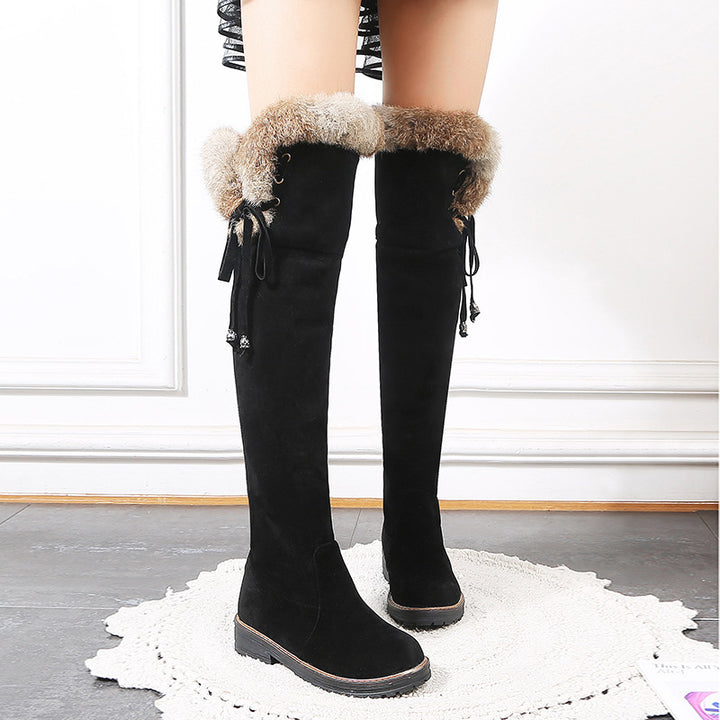 Women’s Suede Over The Knee Boots