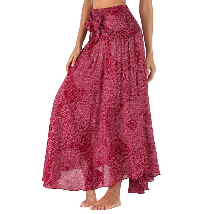 Ladies Fashion Swing Boho Skirt