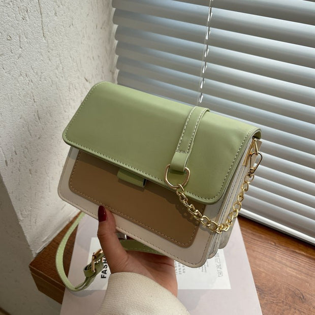 Chain Messenger Fashion Broadband Shoulder Small Square Bag