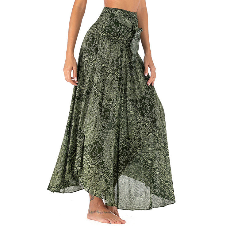 Ladies Fashion Swing Boho Skirt