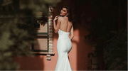 Sleeveless Detachable Skirt Mermaid Wedding Dress