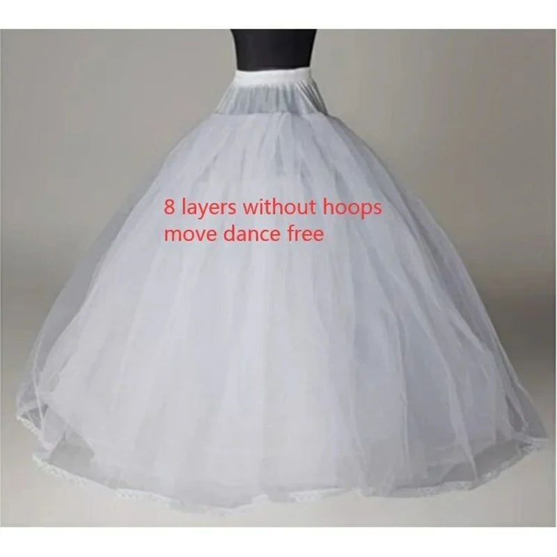 4/6/8 Layers Tulle Petticoat