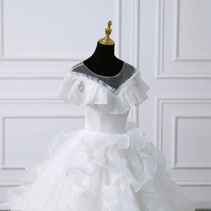 Elegant Ball Gown A-line Wedding Dress