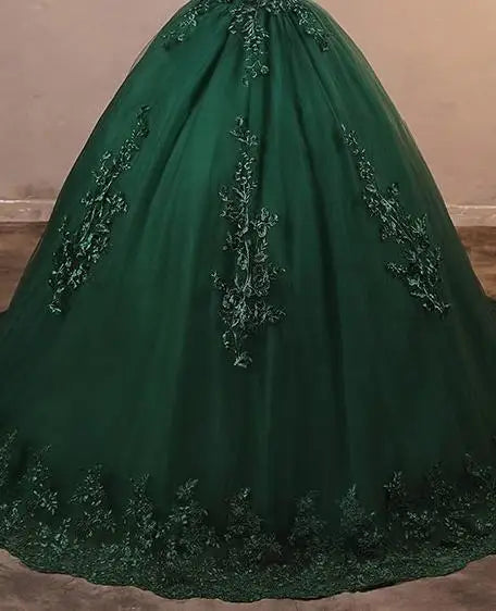 Luxury Lace Ball Gown Quinceanera Dress