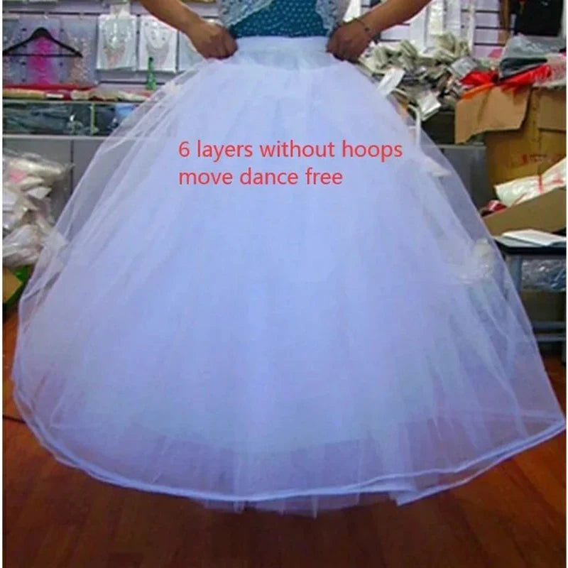 4/6/8 Layers Tulle Petticoat