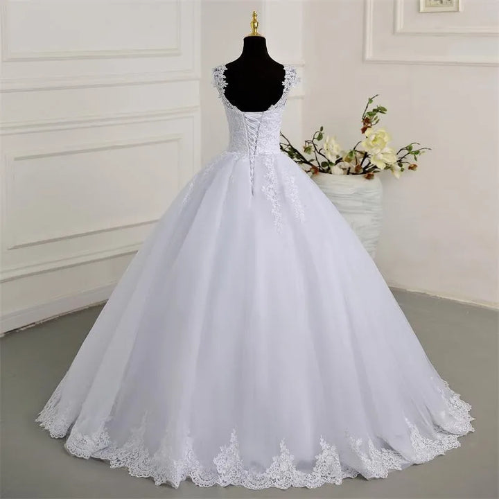 Classic Sweetheart Lace A-line Wedding Dress Skirt OPTIONS