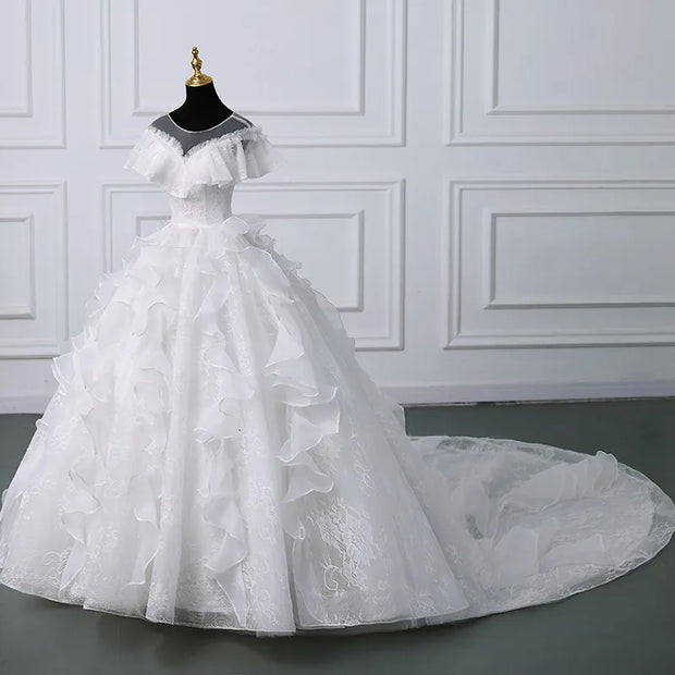 Elegant Ball Gown A-line Wedding Dress