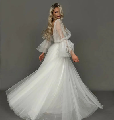 Vintage Sweetheart Backless A-line Wedding Dress