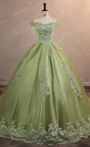 Luxury Lace Ball Gown Quinceanera Dress