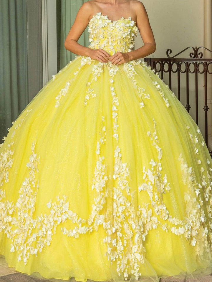 Long Cape Quinceanera &  Prom Dress